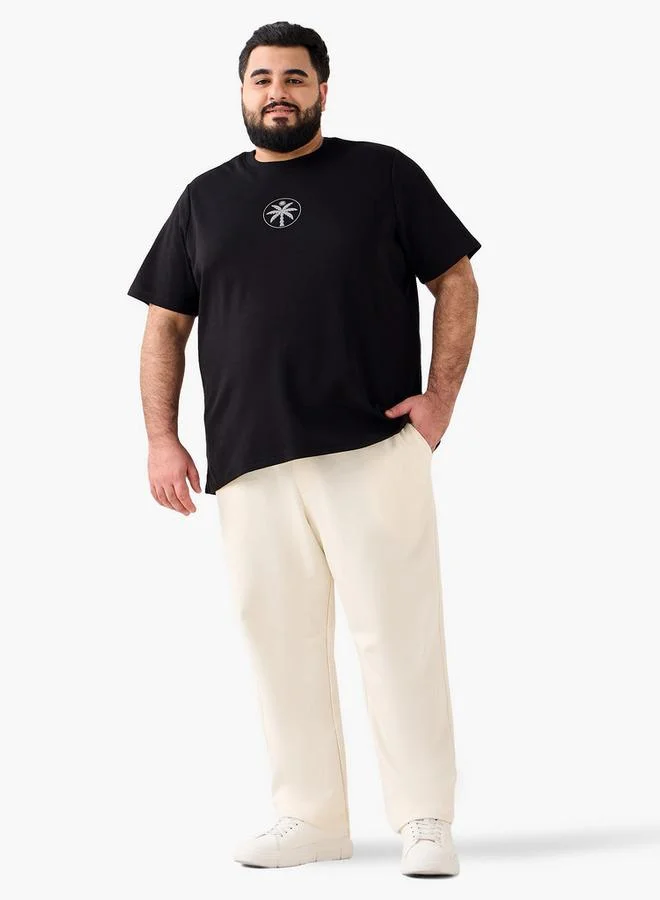 Maxim Men Wide Leg Fit Joggers with Pockets